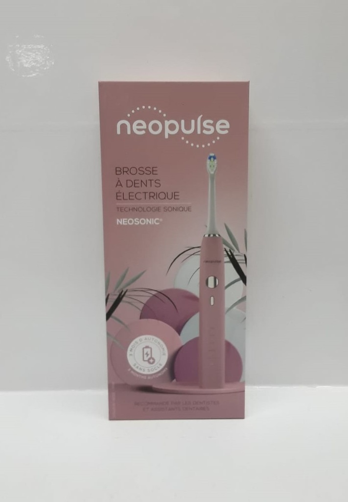 NEOPULSE BROSSE A DENTS ELECTRIQUE NEOSONIC ROSE POUDRE   4412      