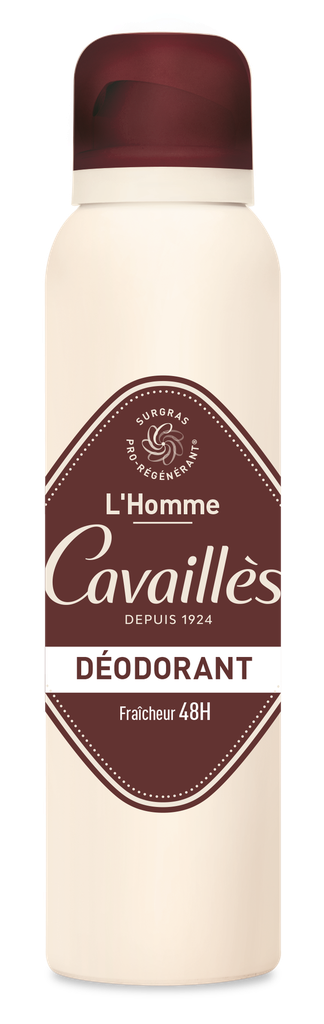 RC DEO SOIN DERMATO HOMME 48H SS. SEL ALUM  SPRAY 150ML    6266/6761    