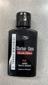 DENTI SMILE BLANCHEUR POUDRE CHARBON COCO FRUITS ROUGES 15G 6006  