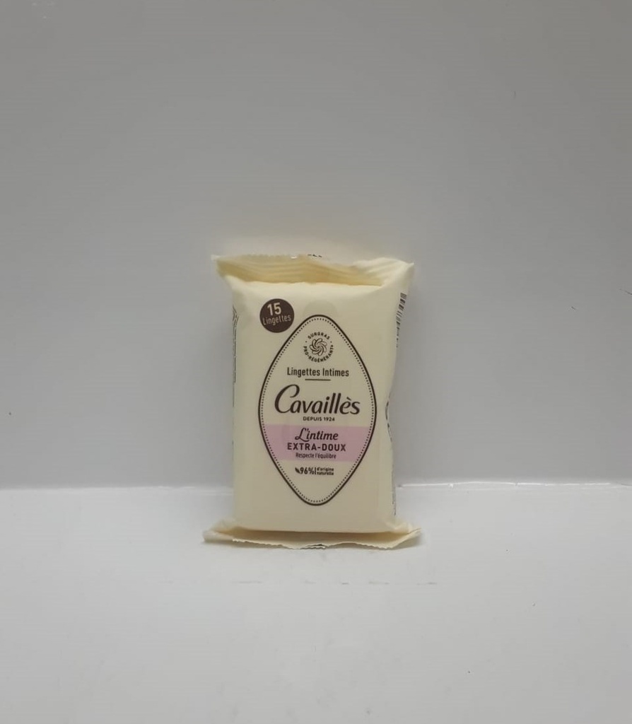 RC LINGETTES EXTRA DOUCES 15 U     5634/7300/1308            