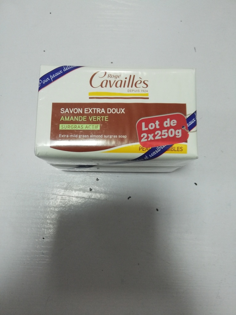 RC SAVON PARFUME AMANDE VERTE 250G X2     0691     