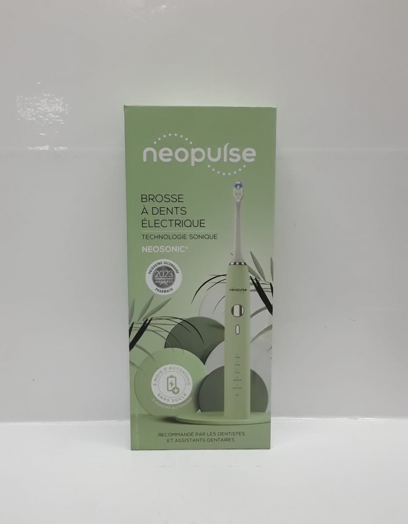 NEOPULSE BROSSE A DENTS ELECTRIQUE NEOSONIC VERT SAUGE  4405