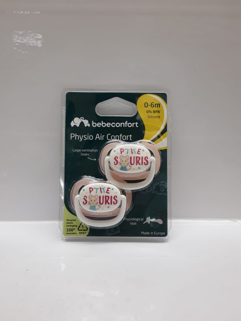 BB CONF SUC PHYSIO AIR CONF - 0/6 M - PETIT SOURIS SIL X2 - 6839