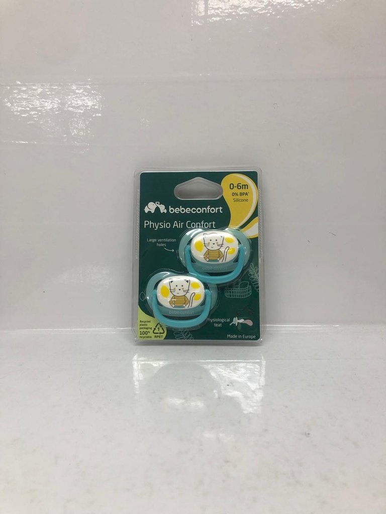 BB CONF SUC PHYSIO AIR CONF 0-6 M THE GARDENER BLEU ET JAUNE SIL X2  6860                                                                                                                         