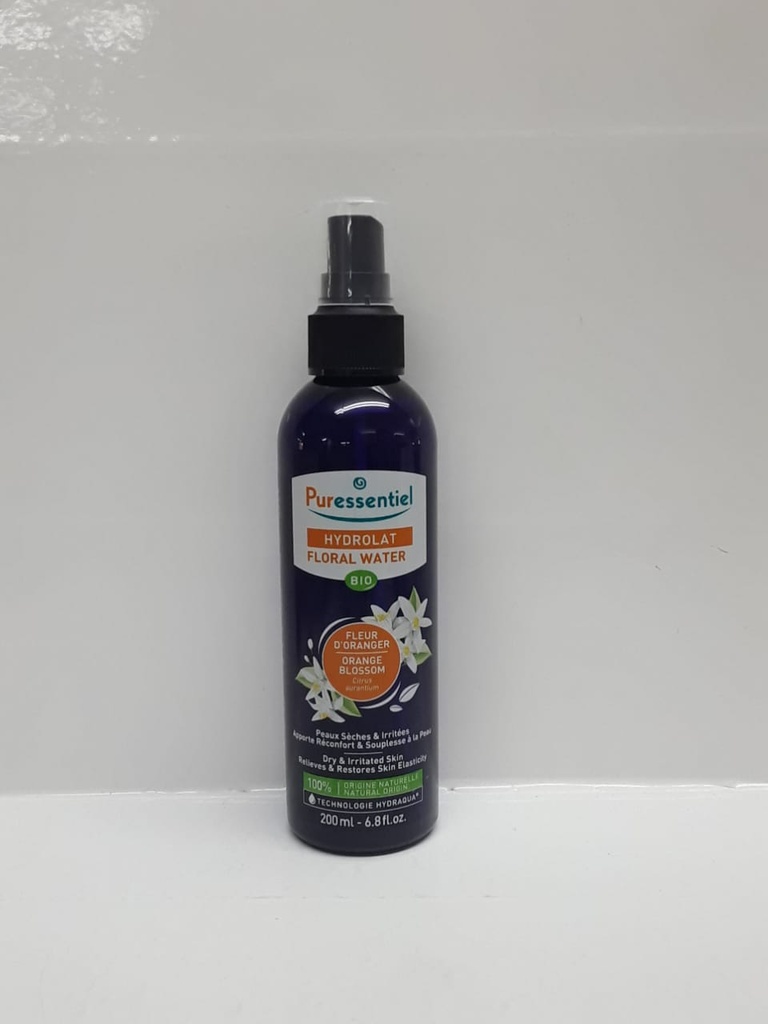 PURESS HYDROLAT DE FLEUR D’ORANGER BIO 200 ML 1487           