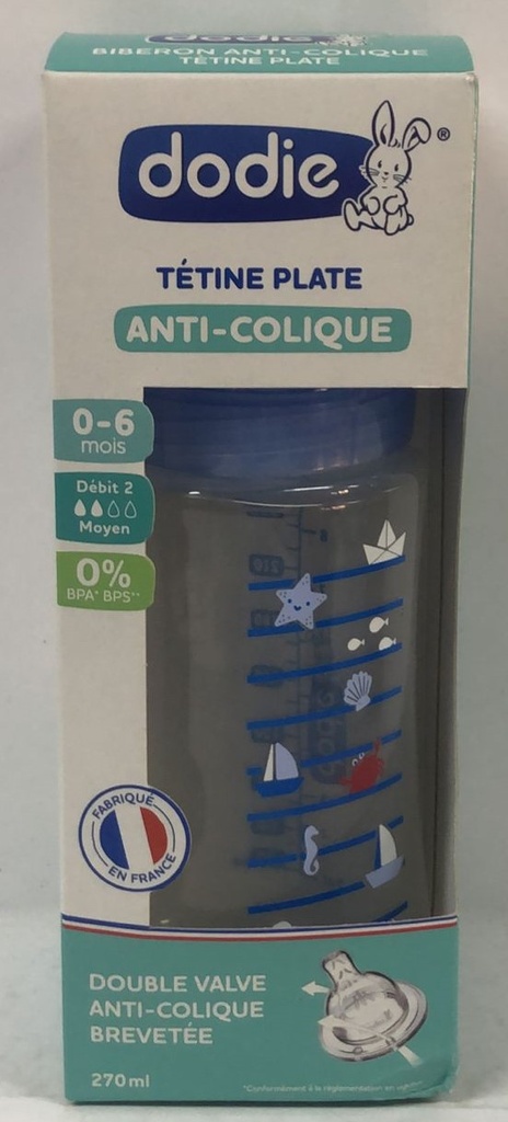 DODIE BIB SENS+ 270ML MER 6637