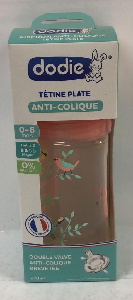 DODIE BIB SENS+ 270ML JARDIN 6606