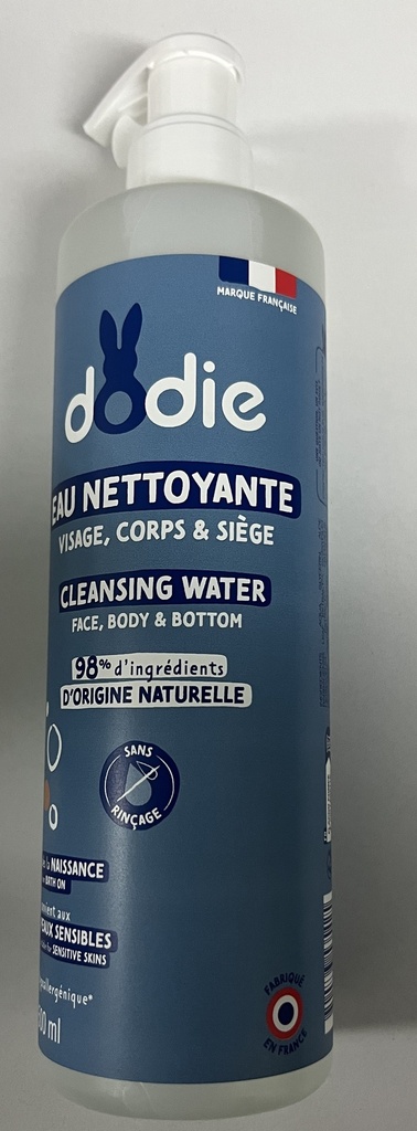 DODIE EAU NETTOYANTE 3 EN 1 FL POMPE 500ML 5425