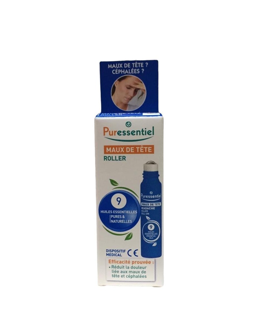 PURESS ROLLER MAUX DE TETE 9 HE 5ML 5443  