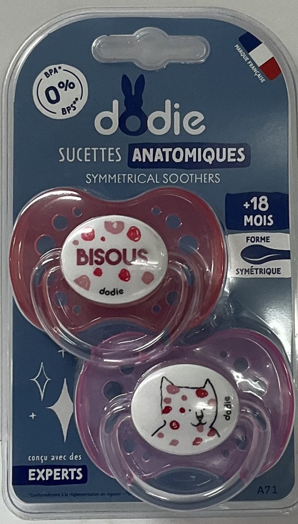 DODIE SUC A71 +18M DUO GIRLY / ANIMAUX RIGOLOS FILLE 3257