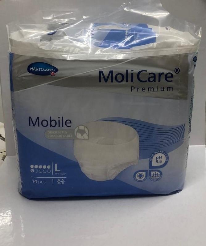 HRTM MOLICARE MOBILE SLIP ABSORBANT TAILLE L/JOUR X14U 915833 / 166015