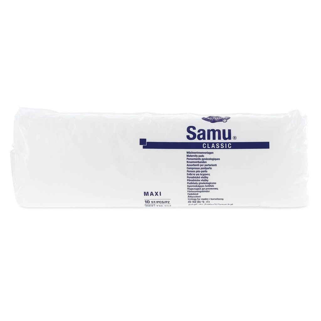 HRTM SAMU PANSEMENT GYNECOLOGIQUE MAXI X 10U 716214   
