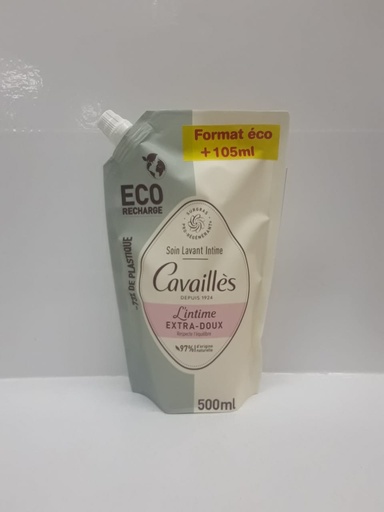 [012597] RC ECO RECHARGE 500 ML RC SOIN NATUREL TOILETTE INTIME EXTRA DOUX 7171