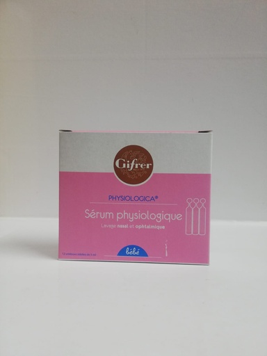 [009341] GIFRER SERUM PHYSIOLOGICA BTE X 12 UNIDOSES  2402      