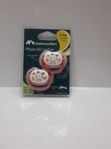 [011941] BB CONF SUC PHYSIO AIR CONF  - 0/6 M - THE GARDENER ROSE ET JAUNE  SIL X2 - 6891