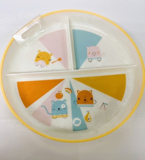 [011194] BB CONF ASSIETTE AVEC COMPARTIMENTS DOMINO 5901  