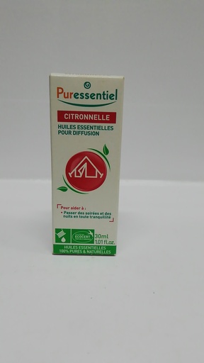 [009984] PURESS HE POUR DIFFUSION CITRONELLE + 3 HE 30ML 5939          