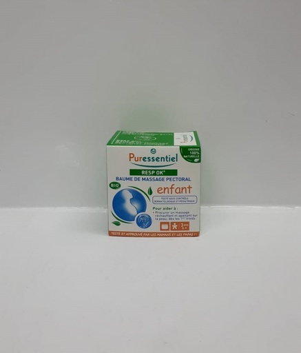 [009811] PURESS RESPIR BAUME DE MASSAGE PECTORAL BEBE POT 30ML 4312/2774       